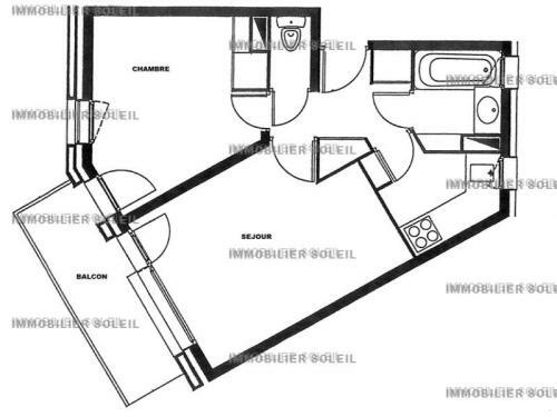Rental Apartment Camarine - Valmorel