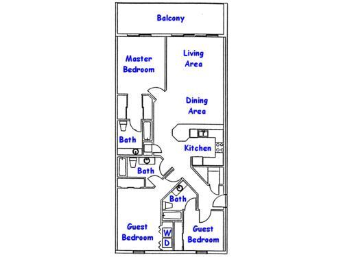 Apartamento Islander 4001