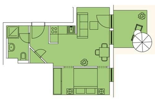 Apartamento Haus Meeresblick - Ferienwohnung Strandlaeufer (ref. 128683)