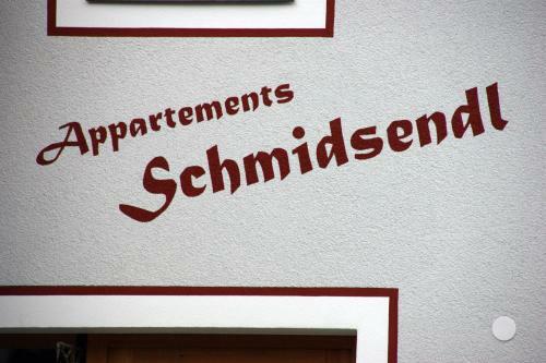 Apartamento Appartements Schmidsendl
