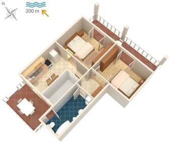 Apartment Malinska 5456a