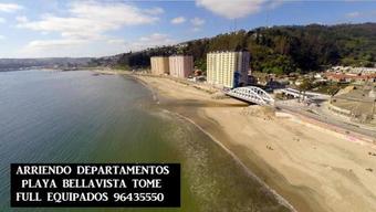 Apartamento Departamento Frontal Playa Bellavista Tome