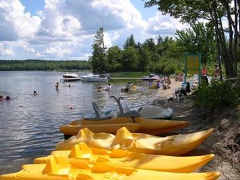 Patten Pond Camping Resort Cabin 7