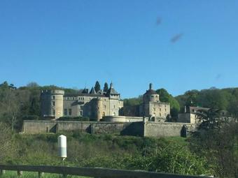 Bright Holiday Home In Gacogne With Coulourful Garden