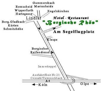 Hostal Landgasthof Bergische Rh�n