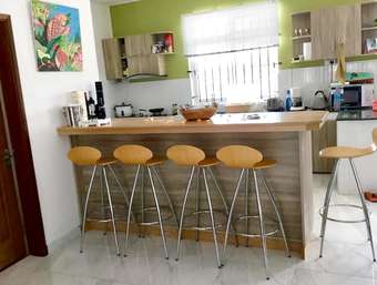 Villa With 3 Bedrooms In Calodyne, With Wonderful Sea View, Private Pool, Enclosed Garden - 200 M From The Beach