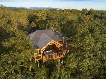 Cabane De Prestige Avec Jacuzzi Et Sauna Privatifs