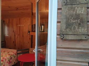 Cabane Dans Les Arbres - Le Nid Dans Le Ch�ne