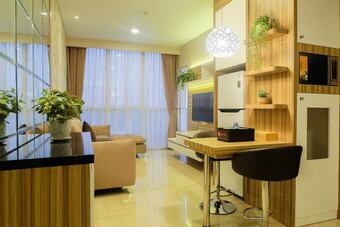 Comfy And Modern 1br At Lexington Apartment