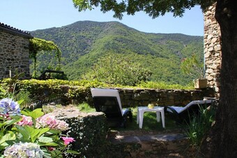House With One Bedroom In Dompnac, With Wonderful Mountain View And Enclosed Garden