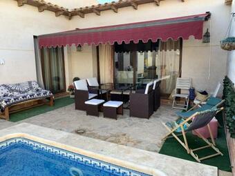 House With 4 Bedrooms In Mota Del Cuervo With Wonderful City View Private Pool And Enclosed Garden