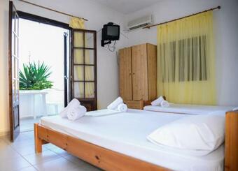 Hostal Corfu Room Apartments, In A Very Piecefull And Full Of Trees Area
