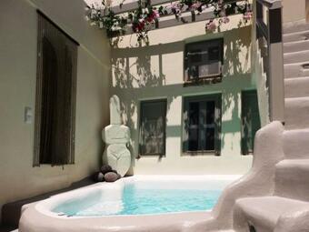 W Villa Cycladicas - Emporeio - A Wonderful 2 Bedroom Villa - Outdoor Pool And Jacuzzi
