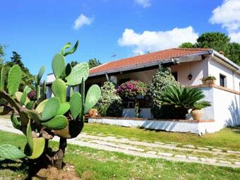 Villa With 4 Bedrooms In Catute With Wonderful Sea View Private Pool Enclosed Garden 2 Km From The Beach