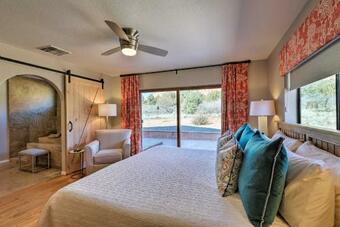Secluded Sedona Home With Patio And Red Rock Views
