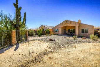 Four Saguaros At Dove Mountain