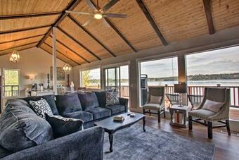 Hillside Home With Dock, 10 Min To Coeur Dalene