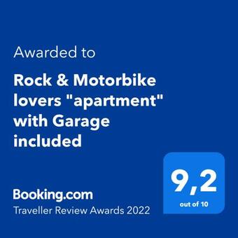 Apartamento Rockandroll & Moto Lovers Con Garage
