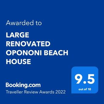 Large Renovated Opononi Beach House