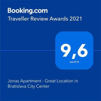 Jonas Apartment - Great Location In Bratislava City Center