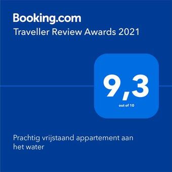 Apartamento Prachtig Vrijstaand Appartement Aan Het Water