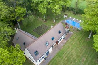 Crazy Villa Ecottay 61 - Heated Pool & Sauna - 2h From Paris - 30p