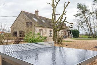 Crazy Villa Champs Corons 61 - Interior Heated Pool - 2h From Paris - 30p