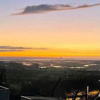 La Butte - Maison De Vacances Avranches Avec Vue Sur Le Mont Saint Michel