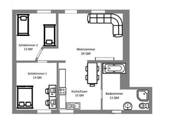 Apartamento "casa Cocooona" - Gem�tliche Und Ruhige Ferienwohnung