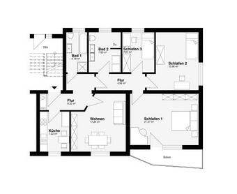 Apartamento Ferienwohnung Friedrich Ulrich