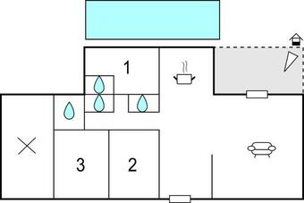 Stunning Home In Saint-nazaire-d'aude With Outdoor Swimming Pool, Heated Swimming Pool And 3 Bedrooms