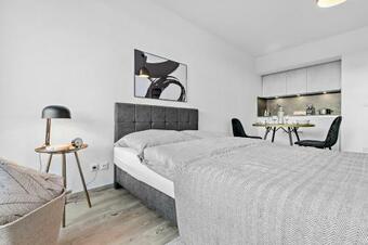 Apartamento Bright: Stylish Studio - In The Heart Of Augsburg's Old Town