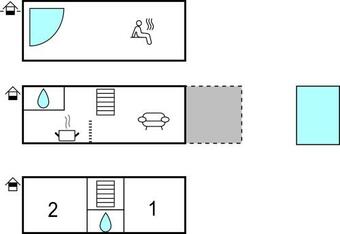 Beautiful Home In Radovan With Outdoor Swimming Pool, Wifi And 2 Bedrooms