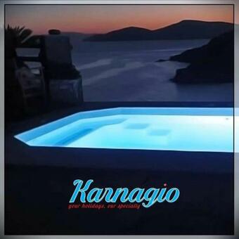 Karystos Villa Private Pool Beach Seaside Karnagio