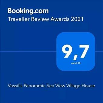 Apartamento Vassilis Panoramic Sea View Village House