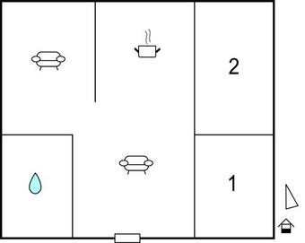 Amazing Home In Lanciole With Wifi And 2 Bedrooms