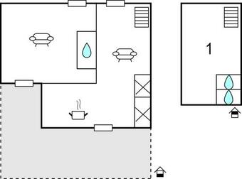 Awesome Home In Cazouls Les B�ziers With 1 Bedrooms