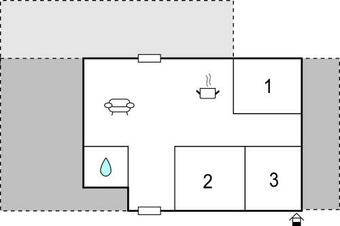 Stunning Apartment In Kl�ssbol W/ 3 Bedrooms