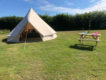 Crooked Oaks Bell Tent Glamping In North Devon