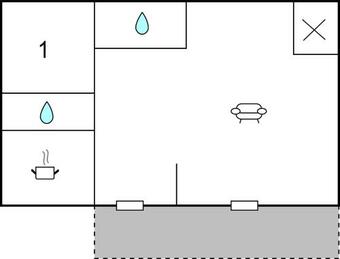 Nice Home In Saint-denis With Wifi And 1 Bedrooms