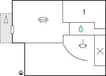 Amazing Home In Simiane La Rotonde With Outdoor Swimming Pool, Wifi And 1 Bedrooms #040