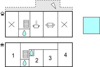 Awesome Home In Cond�-sur-seulles With Wifi And 4 Bedrooms