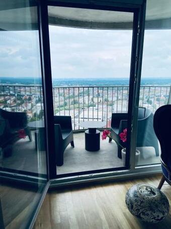 Apartamento Hotelturm Augsburg/ Appartment 29 Stock 659