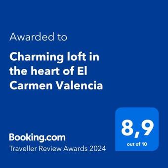 Apartamento Charming Loft In The Heart Of El Carmen Valencia