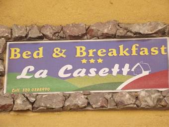 Bed&breakfast La Casetta