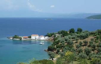 Holiday Home Afissos With A Fireplace 01