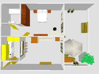 Apartamento At The Beach With A Private Garden