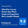 Luxury Ocean Spa Plaza Private Large 1 Bed Apartment
