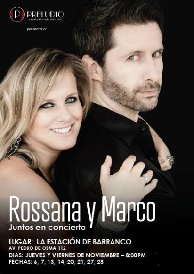 Rossana y Marco en Concierto