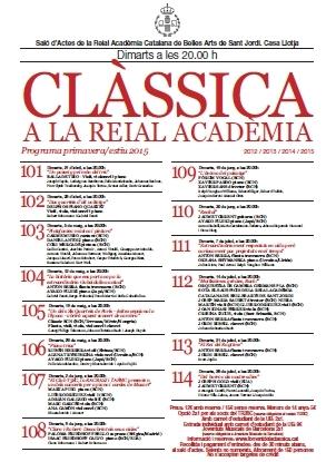 Piano trios - Clàssica Reial Academia